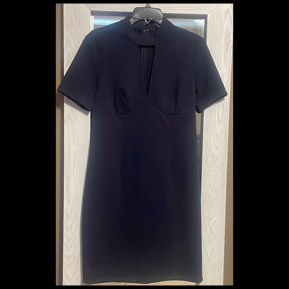 Trina Turk navy sheath dress size 10